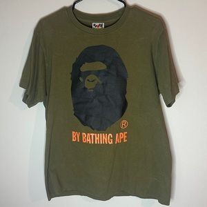 Bape by Bathing Ape Tee Olive